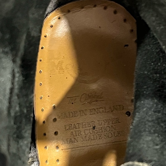 Doc Martens Dr. 90’s Vintage 1460 Boots Made in England UK 5 greasy US 7 - Picture 9 of 10